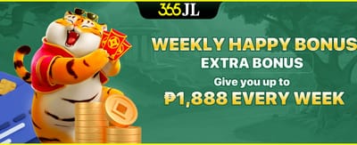 Weekly Happy Reload Bonus promotional banner